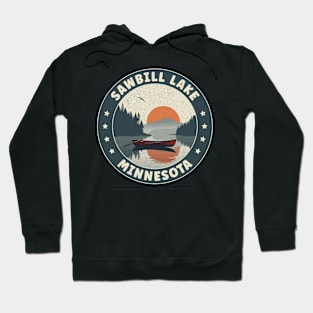 Sawbill Lake Minnesota Sunset Hoodie